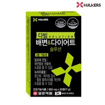 일양약품 다빔 배변 다이어트 솔루션, 20정 PTP, 6개, 17g