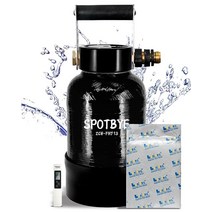 Spotless Water System.세차 시스템 RV 차량 오토바이 자전거 보트 비행기용 탈이온수 시스템 얼룩 없음 (블랙-713)