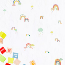 포인트 데코 벽스티커 36가지 종류 아이방 인테리어 / 리무버블 크리스마스 시트지 키즈룸 아기방 벽지 현관문 천장 데코 어린이집 창문 유리 윈도우 카페 화장실 놀이방, 3.무지개