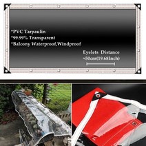 투명천막 몽골천막 천막 코스트코 이동식 조립식 그늘막 0.35mm 99.9 투명 pvc 타포린 퍼 골라 캐노피 투명 창 방수 비 쉼터 커버 천 발코니 방수 스크린, 0.35mm PVC 방수포, 0.6mx3m