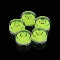 스마트줄자 레이저 레벨기 수평자 5pcs 라운드 버블 레벨 미니 스피릿 레벨 땡기 레벨, c(15x8mm)