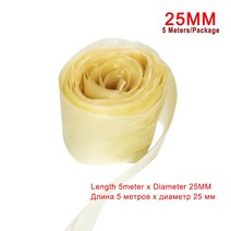 3/5 미터 21/25mm 건식 소시지 케이싱 튜브 고기 소시지 케이싱 소시지 메이커 햄 도구 소시지 포장 도구, 5mx25mm