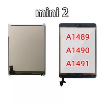 아이패드 액정 자가 수리 키트 100% 애플 iPad 미니 1 2 3 Mini1 A1432 A1454 A1489 A1600 LCD 디스플레이, 07 mini1 LCD WhiteTouch