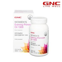 [GNC] 감마리놀렌산 달맞이꽃유 1300 (95캡슐) 47일분