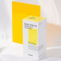 코스알엑스 알엑스 스튜디오 실키 터치 스킨팩 화장솜 60매 1+1, 단품