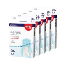 해피홈 아쿠아밴드 멸균 표준형 20p, 5개