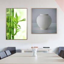 풍수지리 인테리어 돈들어오는 그림액자 달항아리그림 개업선물 집들이선물