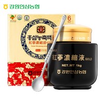 [강원인삼농협] 홍삼농축액골드, 1세트, 1kg, 1개