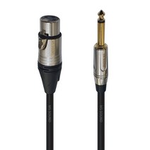 신형 국산 수제작 마이크케이블 마이크선 XLR TS, 캐논(암)-55(수)/5m