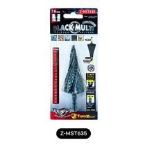 타이거제스트 Z-MST313 Z-MST422 Z-MST425 Z-MST528 Z-MST635 멀티 블랙 스텝드릴 유니비트 팽이기리 육각 특수강 확장 천공 확관 천공날