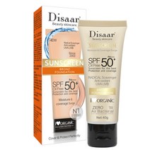 선크림 디스어 페이셜 바디 선크림 SPF 50+ 화이트닝 크림 선블록 피부 보호, 40g