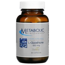 Metabolic Maintenance L-Glutathione 100 mg 60 Capsules