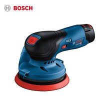 보쉬 충전 샌딩기 10.8V 무선 샌더 GEX 125 5인치, 4. 2Ah배터리 2개+본체+충전기+케