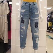블루페페 부평점 세미 베기핏 롤업 스타일 대님 팬츠