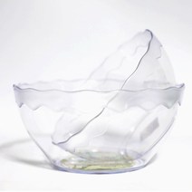 HnB몰 투명 플라스틱 야채볼 믹실볼 과일담기, 한진웰빙요리식기-대투명믹싱볼