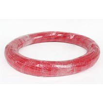 PVC 주름관 배관 호스 1M PTFE 튜브 3D 프린터 부품 0.5 2 4 6 7 8 mm 절연 호스 압출기 J 헤드 600V, 02 빨간_03 ID 2mm x 3mm OD