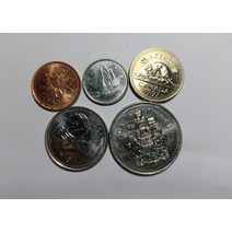 미국 동전 세트 6개 주문 캐나다 중년 여왕의 머리 5개 외국희귀주화 기념주화 대박선물