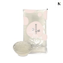 네이쳐티 화이트 펄 곤약펄 타피오카 버블티 음료 빙수 1kg, 1개
