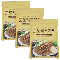 일루몬트 성진식품 도토리묵 가루 500g 도토리 99%, 3개
