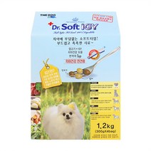닥터소프트 IGY 애견사료 1.2kg x 3 반려견 부드러운사료, 1g, 기본, 1개