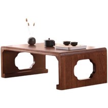 해주반 레트로 찻상 오봉밥 느릅나루 사랑반 카페, 70x45x30 cm월너트색 짐을 싸다