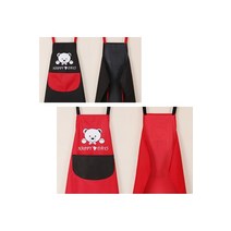 애견미용사 앞치마 미용실 작업 보조 작업복 이발사 미용사 뜨거운 염료 전용 방수 여성 의류 헤어 앞치마 주방, 2pcs(무작위 색상), 한 사이즈