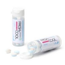 무설탕 프레쉬 쿨캔디 2통 (민트 복숭아 자몽 3가지 맛), 시원한 민트, 28g, 2개