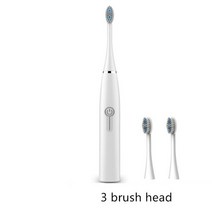 워터칫솔 치아세정기 물칫솔 구강세정기 스마트 칩 방수 20 813 전동 칫솔 헤드 교체 가, 3 heads white
