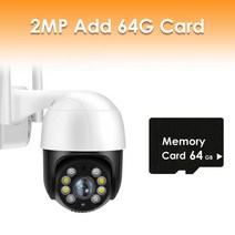 아파트현관cctv 현관문 앞 강아지 홈캠 4k 8mp ptz wifi 야외 무선 카메라, 1080p 64GB 카드 추가, 우리 플러그