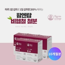 중년 노년 여성 남성 부모님 비헴철 철분 부족 증상 어지러움 어지러울때 도움 관리 에 좋은 먹는 비헴철 철분 건강 기능 영양제, 5BOX(10개월분)
