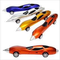 보야 자동차 볼펜 카펜 디스플레이 인테리어 소품 장난감 디자인 판촉 선물, 옐로우