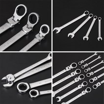 라인테크 콤비네이션 스패너 라쳇 렌치 공구 플렉시블 렌치, 라쳇 콤비네이션 렌치 13mm, 1개