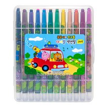 보성 다이알색연필 24색 케이스