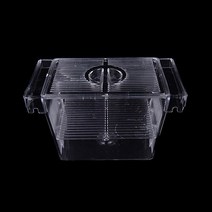 Fish Breeding Isolation Aquarium Box Tank Incubator Hatchery Young Breeder Easy Fry, 01 7X13X8CM