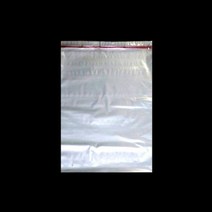 [바보사랑] 비타공 접착 PE봉투 비닐 폴리백 40X56cm+4cm 300매, 반투명 기본형