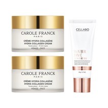 캐롤프랑크 이드라 콜라겐 크림 150ml x2 + 셀라보 워터 다이브 선크림 60g
