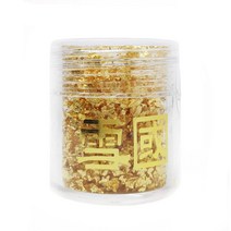 설국 식용금 금가루 눈꽃 50mg 고운입자~!! 순수국내산~!! 면봉 대나무 젓가락 사은품., 1개