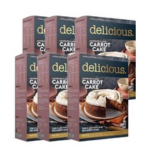 딜리셔스 당근 케이크 550g Delicious Carrot Cake, 6팩