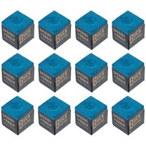 카본큐대 당구 포켓볼 12 pcs 큐 스틱 닦아 분말 풀 테이블 큐 분필 스누커 재생, 2.5x2.2cm