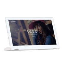 휴대용 모니터 710 13.3 15.6 17 인치 휴대용 L 모양 태블릿 안드로이드 터치 스크린 평가자 은행 레스토랑, 02 13.3in white 16GB