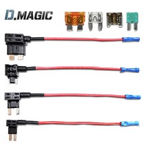 자동차 듀얼 휴즈 홀더 4종 멀티 퓨즈 소켓 카휴즈 DIY, 소형 MINI