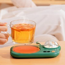 핫플레이트 전기곤로 머그잔 매트 미니 휴대용 핫플레이트 1구 버너 hotplate, FREE, 하얀