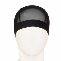 CNYE 메시 수영 캡 긴 머리용 남성용 여성용 가발용 단색 가벼운 무게 높은 탄력성 강하고 내구성이 뛰어난 통기성 모자 [미국 직배송], X-Large, black