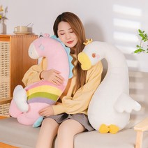 Frokom 대형 바디필로우 안고자는 롱쿠션베개, 공룡