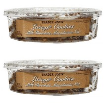Trader Joes Milk Chocolate Cookies 트레이더조 밀크 초콜릿 마카다미아 넛 쿠키 8oz(226g) 2팩