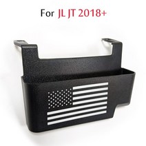 지프 랭글러 jl jlu gladiator jt 트럭 2018-2022 organizer 트레이 armrest storage accessories 용 센터 콘솔 교수형 상자, for JL JT 2018+(미국)