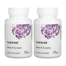[1+1] Thorne Research 쏜리서치 요오드 티로신 60캡슐 아이오딘 Iodine 타이로신 tyrosine L타이로신 엘타이로신 ltyrosine L티로신 칼륨