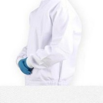 30수 면혼방 위생복 상의 검사복, 블루_XL