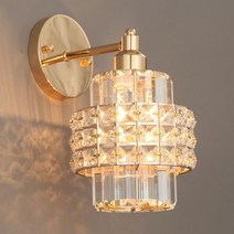 LED 델리 벽등 골드 글라스 크리스탈 갓등 벽조명 벽부등 인테리어 거실 갤러리 조명, 열심아빠 본상품선택