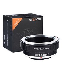 [정규 대리점]K&F 프랙티카 Praktica B마운트-m43 마이크로 포서즈 렌즈 크로스 첨부 pb-m43 (KFM43)